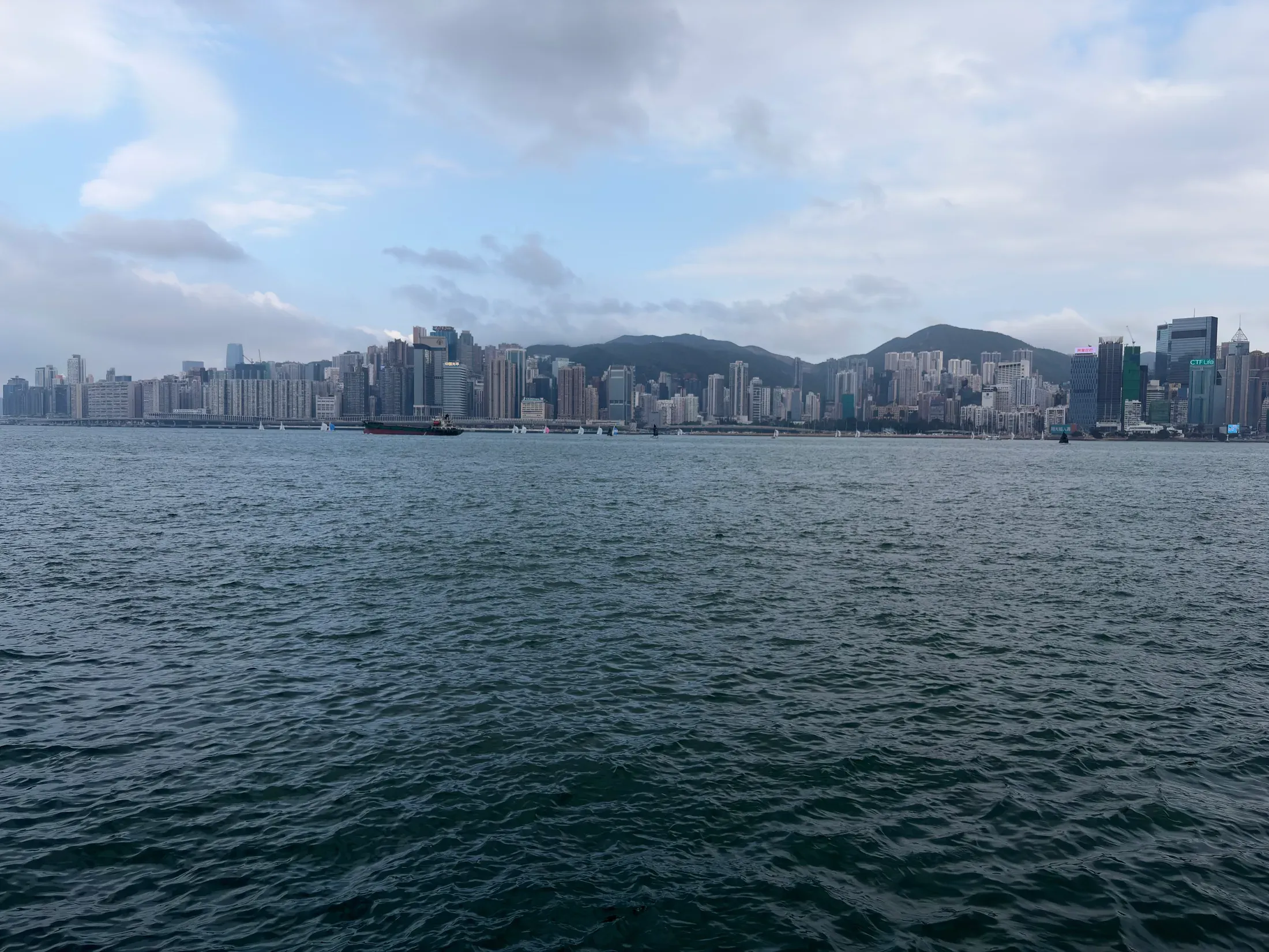 维港对岸